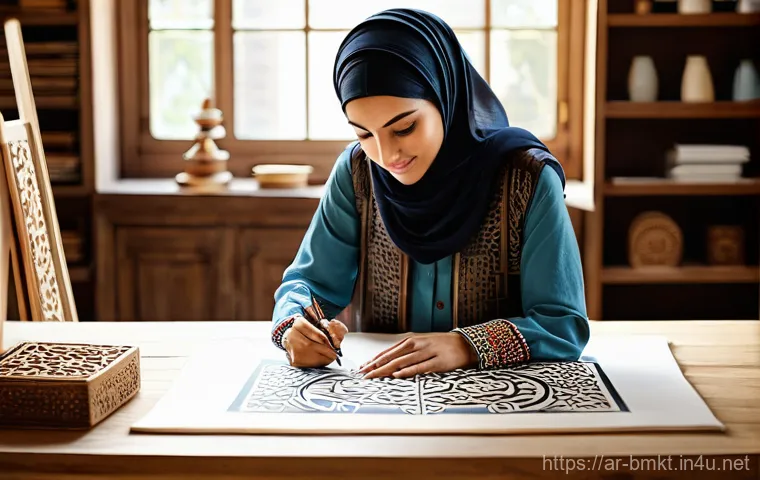 브랜드 마케팅과 문화적 트렌드의 조화 - **Prompt 1: A Joyful Multi-Generational Arab Family Gathering**
    A vibrant, heartwarming scene of...